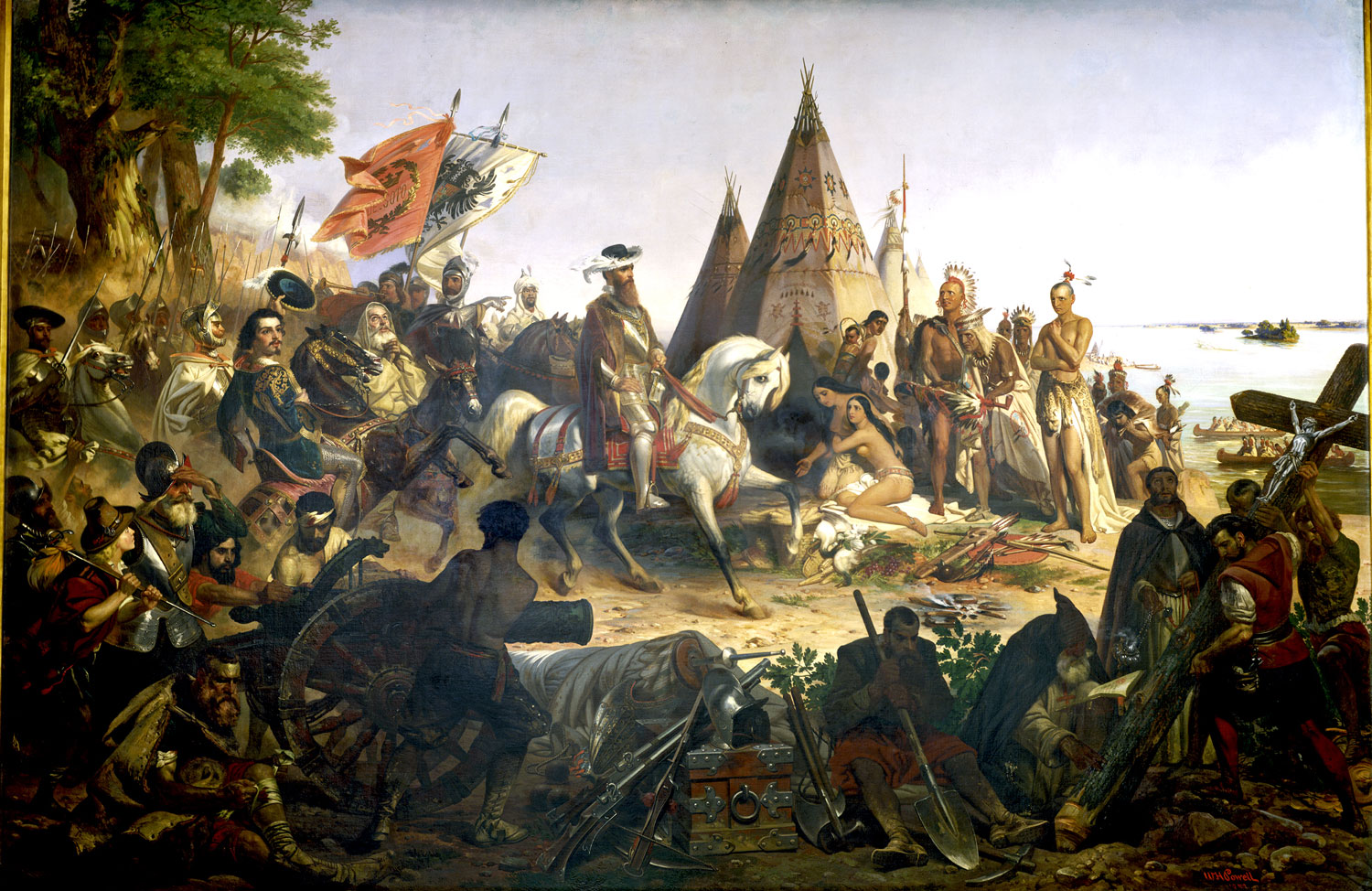 La conquista, Cortés y los diablos del pasado