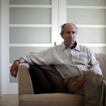 Author Philip Roth poses in New York