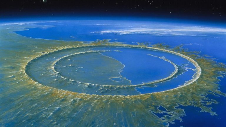 Interesantes hallazgos en el sitio donde impactó el meteorito que acabó con los dinosaurios