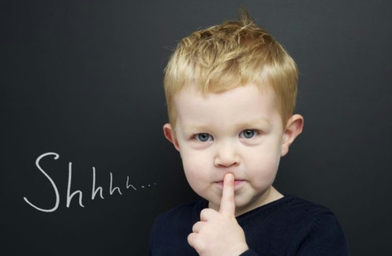 Nos falta silencio a todos y en especial a los niños