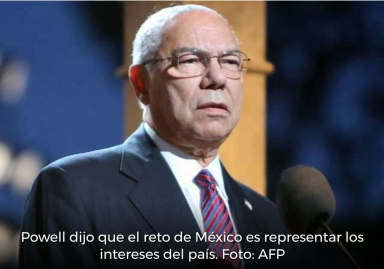 México no debe pagar un peso del muro: Colin Powell