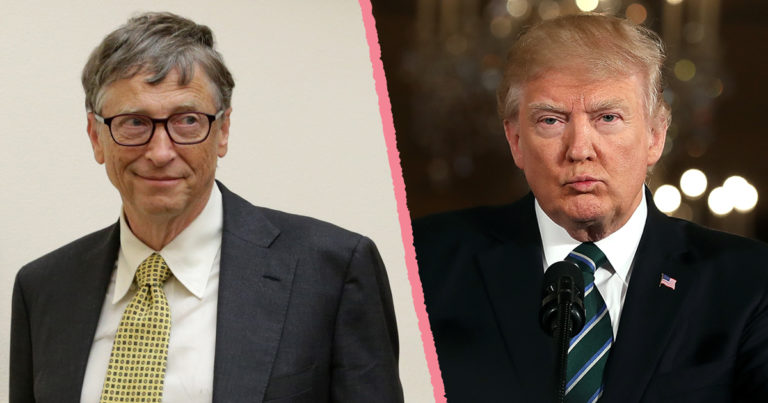 La campaña de Bill Gates contra el slogan de Trump: “America First”