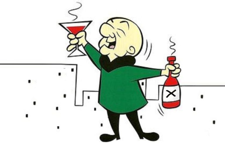 El albino que vino a cenar
