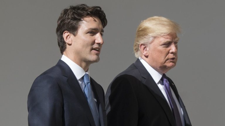Trump propone un pacto comercial con Canadá, pero sin México